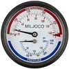 Miljoco  PB300804-2-50 3" PressureTemperature Gauge 1/2" NPT