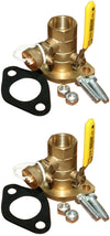 Pump Isolation Flange With Purge Kit 3/4" FPT "Free Floating" (Pair) (75-NPT-P)
