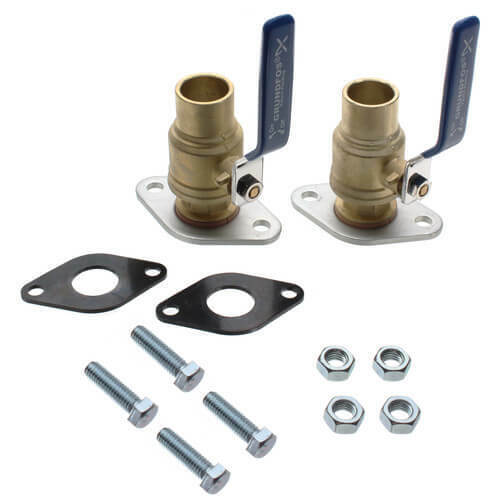 Pump Isolation Flange Kit 3/4" Sweat "Free Floating" (Pair) (75-SWT)