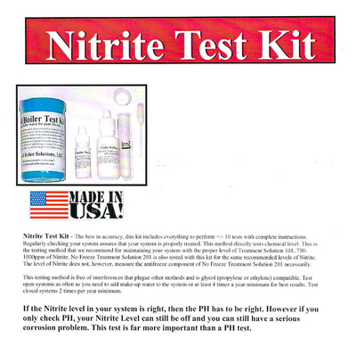 Nitrite Water Test Kit For  Various Outdoor Wood Boilers/Furnace