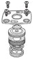 Taco 571-004RP (2 Way Zone Valve Repair Kit), 3/4" and 1" #2900401