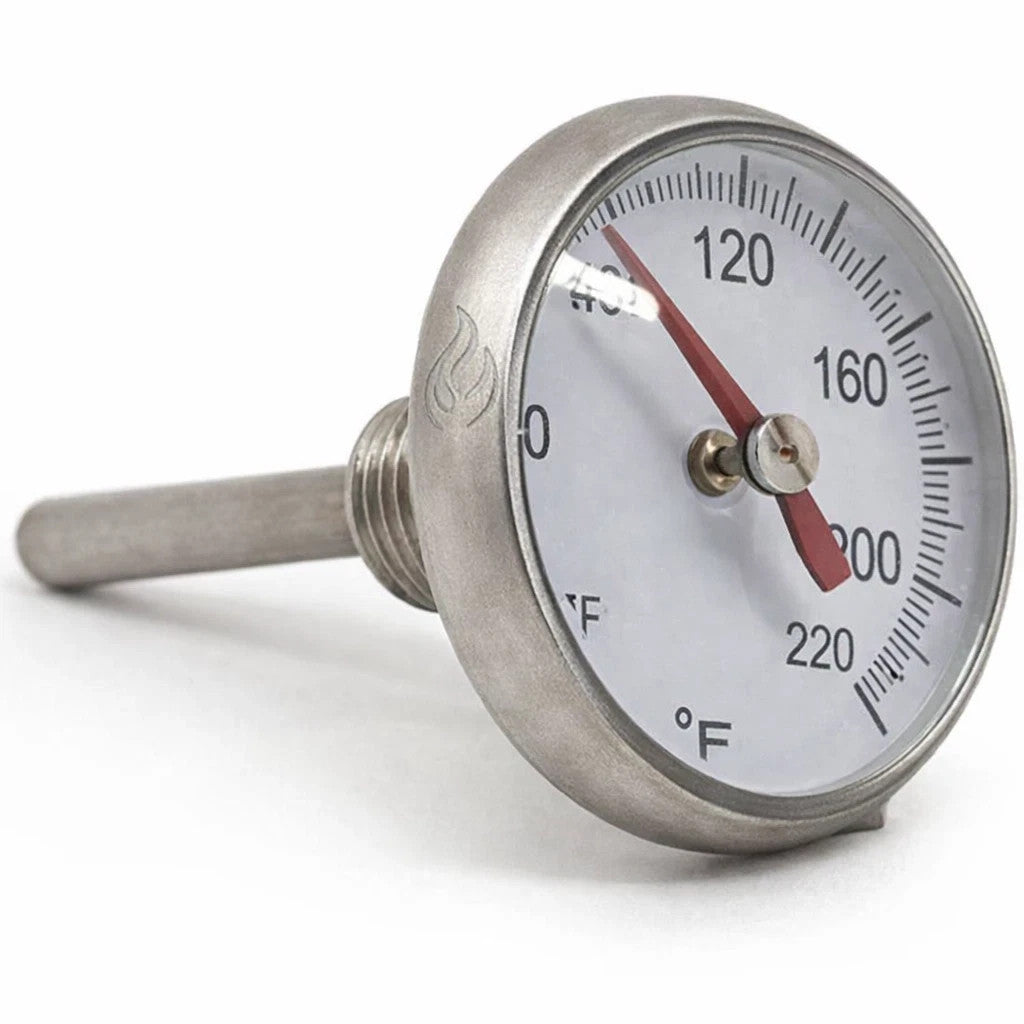Central Boiler Parts Temperature Gauge 1'' X 1'' X 1/8''MPT (6054)0