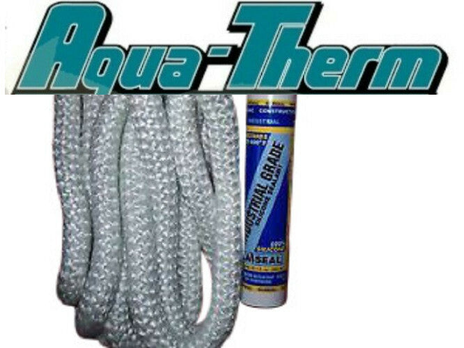 Aquatherm Outdoor Wood Boiler, Door Seal Kit, With (8') 1" Rope and Silicone.