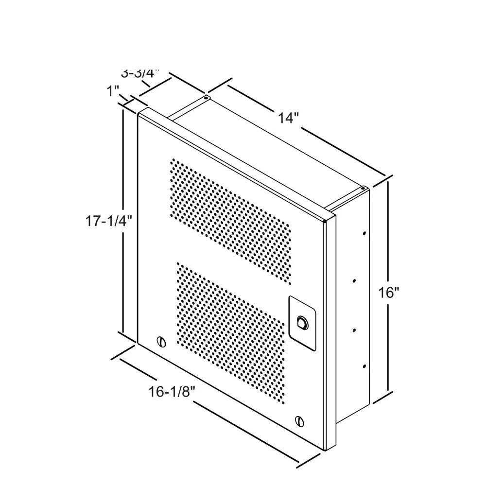 Central Boiler Comfort Tech Wall Mount Convection Heater (#1941)