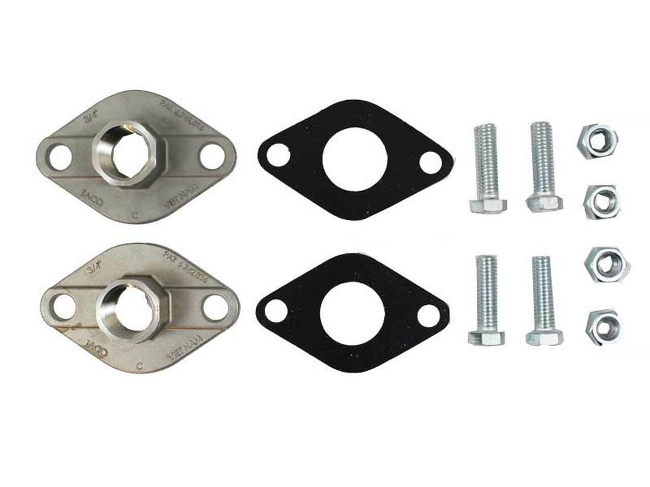 Universal  3/4" Stainless Steel Flanges for Circulating Pump (#502.60)