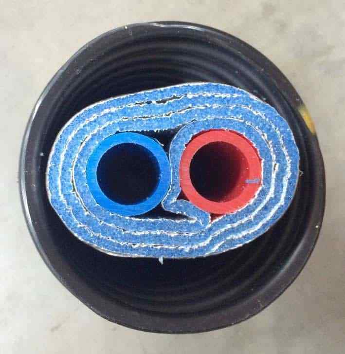 Underground Insul. Pex Pipe Fits All Wood Boilers Triple Wrap  3/4"  O2 Barrier