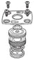 Taco 571-004RP (2 Way Zone Valve Repair Kit), 3/4" and 1" #2900401