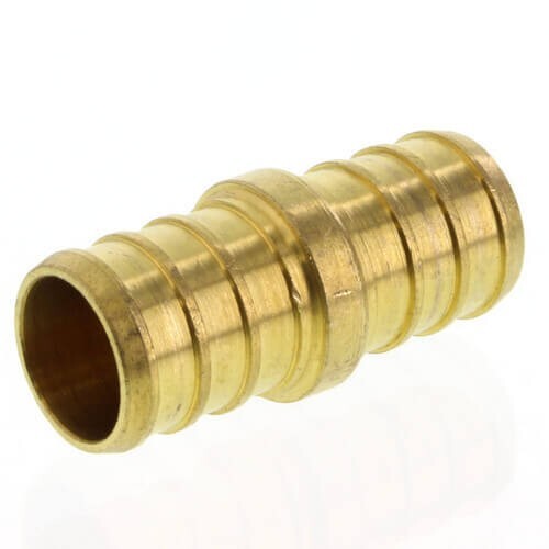 Central Boiler 1/2" X 1/2" Pex Coupler  (Package Quantity of 25) (#1339)