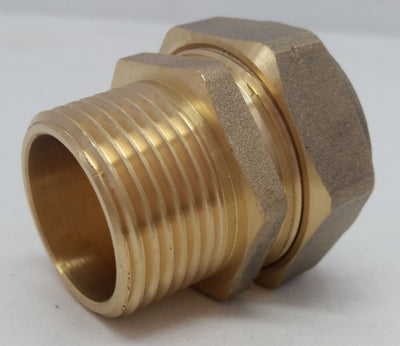 Out Door Wood Boiler 1" Pex-al-Pex / Kitec Compression Fitting  MPT Male Pipe