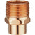 Central Boiler (10) Ea. 3/4 in. NPT  X 3/4 in. Sweat  Copper Male Adapt.  (#116)