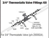 Central Boiler 3/4" Thermostatic Valve Fittings Kit #1548