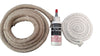 HARMAN ADVANCE Door Gasket Pellet Combo Kit Tadpole 1/2"x 6.5' +10' 1/4" rope