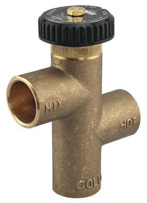 Mixing Valve Domestic Hot H2O Tempering Valve 3/4" Various Outdoor Wood Furnaces