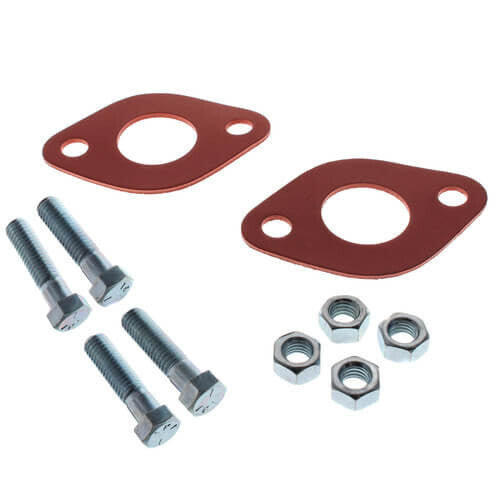 Flange Gasket Set (Flat Gasket/Bolts/Nuts) For Taco Circulator Pumps  (#BP393)