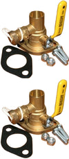 Pump Isolation Flange With Purge Kit 3/4" Sweat "Free Floating" (Pair)(75-SWT-P)