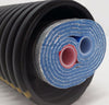 Outdoor Wood Boiler Five Wrap Insulated 3/4" Oxygen Barrier Pex Tubing-Pipe