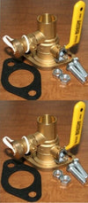 Pump Isolation Flange Kit With Purge 1" Sweat "Free Floating"  (1-SWT-P)